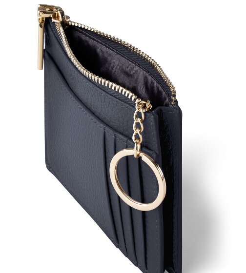 Lazarotti Étui à clés et porte-cartes en cuir de Bologne, protection RFID, 11,5