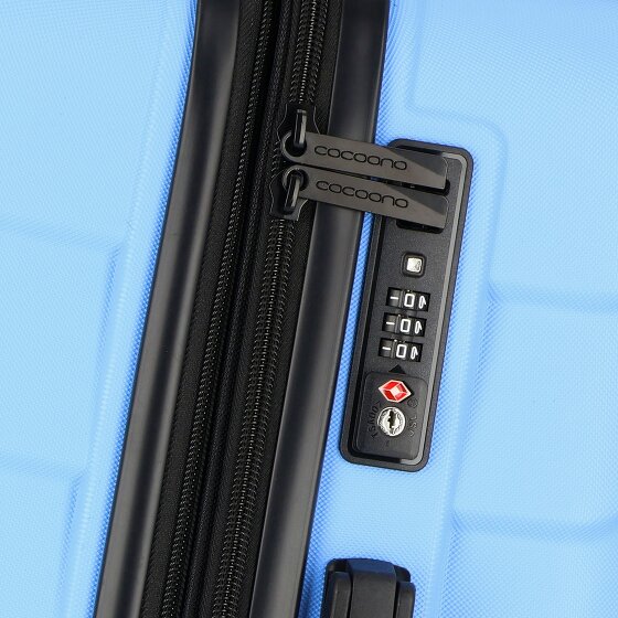 Cocoono Larnaka 4 roulettes Set de valises 3 pièces avec soufflet d'extension