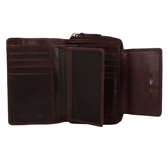 Greenburry Newport Porte-monnaie Protection RFID Cuir 14 cm