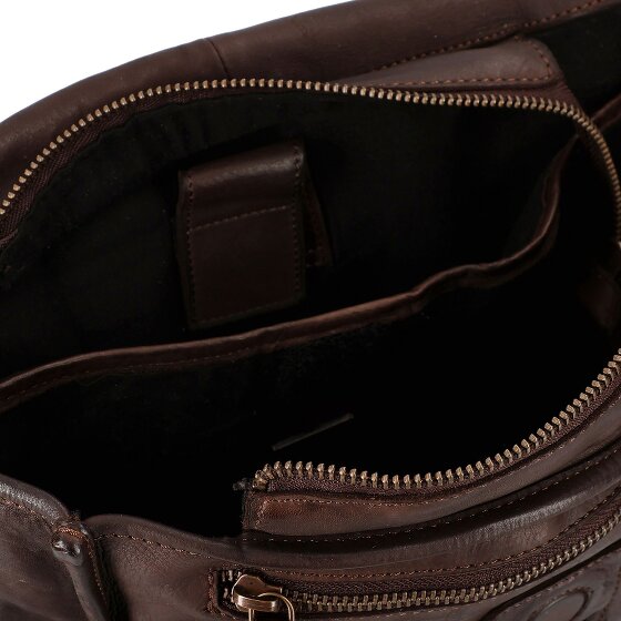 Harbour 2nd Remy Daypack Cuir véritable 35 cm Compartiment ordinateur