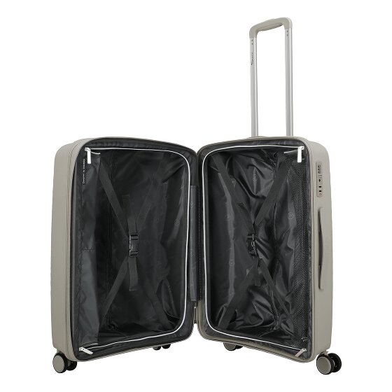 Travelite Tamaris x Travelite Voyaage 4 roulettes Set de valises 3 pièces avec soufflet d'extension