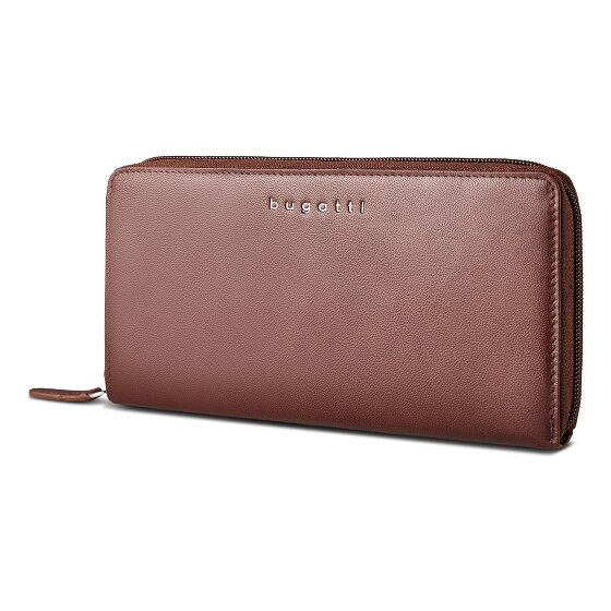 bugatti Valencia Porte-monnaie Protection RFID Cuir véritable 20 cm