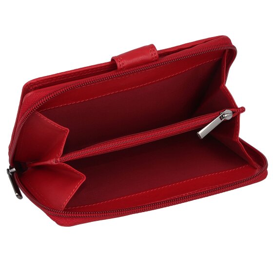 mano Donna Giulia Porte-monnaie en cuir 10,5 cm