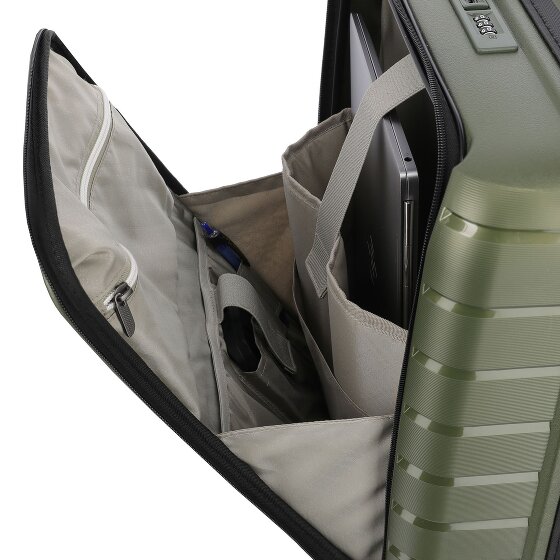 Travelite Air Base 4 roulettes Trolley de cabine 55 cm Compartiment pour ordinateur portable