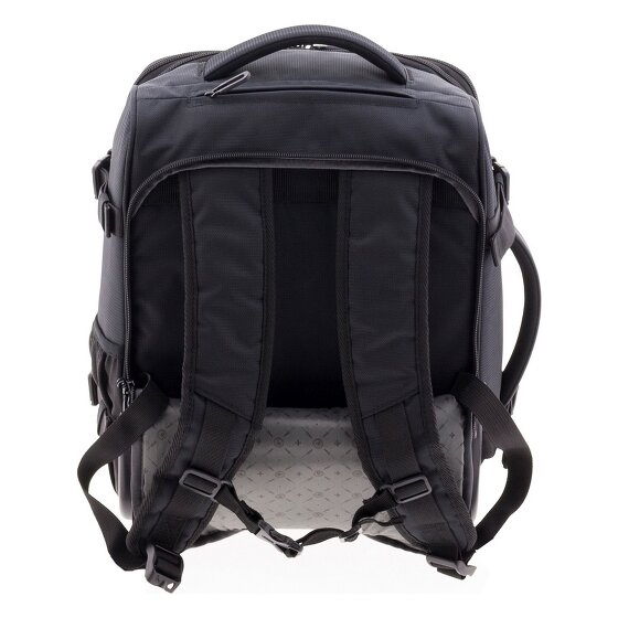 Gladiator 1400 2 roulettes Trolley à dos 40 cm Compartiment pour ordinateur portable avec soufflet d'extension