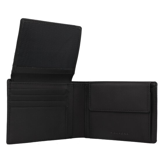 Piquadro Woody Porte-monnaie Protection RFID Cuir 13 cm