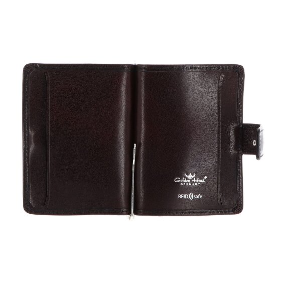 Golden Head Colorado Porte-monnaie Protection RFID Cuir véritable 10 cm
