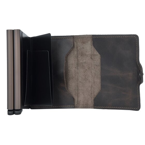 Secrid Twinwallet Étui pour cartes de crédit Protection RFID Cuir véritable 6.5 cm