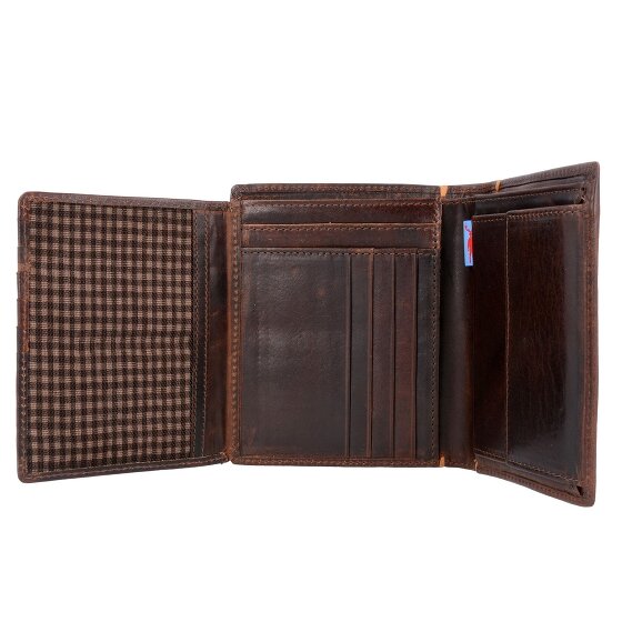 Jack Kinsky Colombo 200 Porte-monnaie en cuir 10 cm