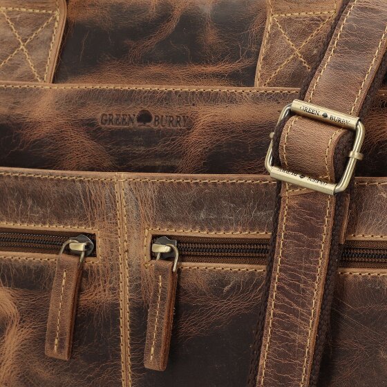 Greenburry Vintage Porte-documents Cuir 38 cm Compartiment pour ordinateur portable