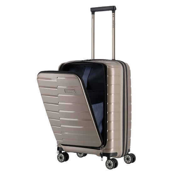 Travelite Air Base 4 roulettes Trolley de cabine 55 cm Compartiment pour ordinateur portable