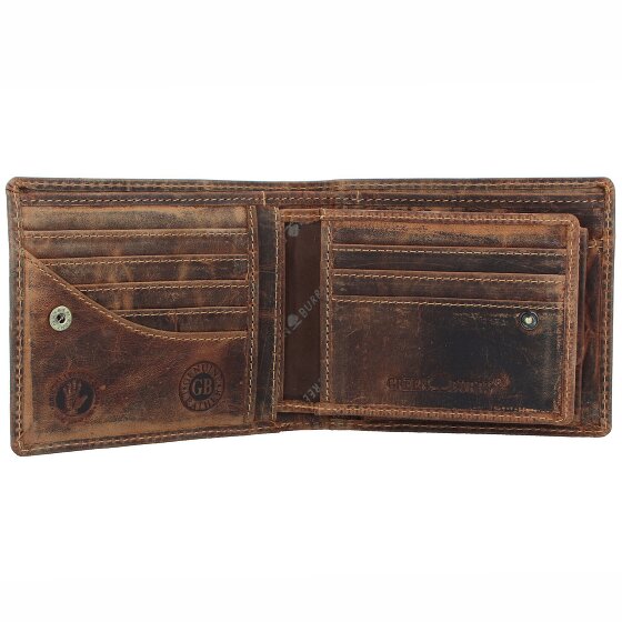 Greenburry Porte-monnaie Vintage RFID en cuir 12,5 cm