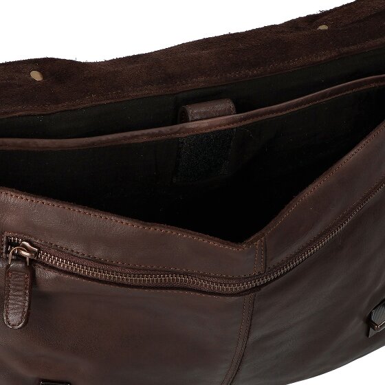Harbour 2nd Ashton Besace Cuir véritable 25 cm Compartiment ordinateur