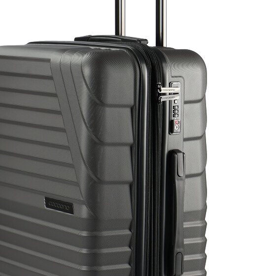 Cocoono Larnaka 4 roulettes Set de valises 3 pièces avec soufflet d'extension