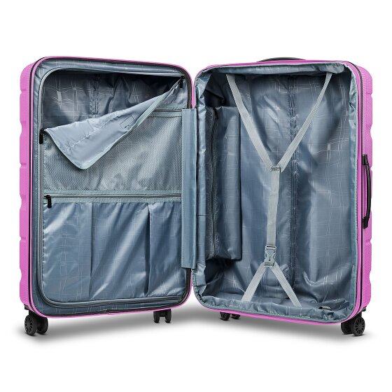 Franky Munich 4.0 4 roues Set de valises 3 pièces avec soufflet d'extension