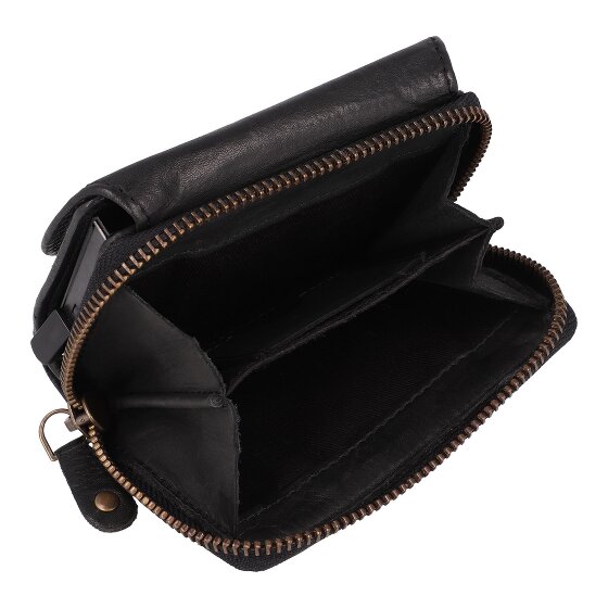 Harbour 2nd Maeve Porte-monnaie Protection RFID Cuir véritable 9 cm