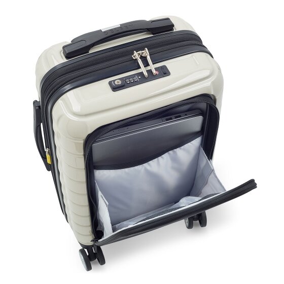 Delsey Paris Shadow 5.0 trolley cabine 4 roulettes 55 cm compartiment ordinateur portable avec soufflet d'extension