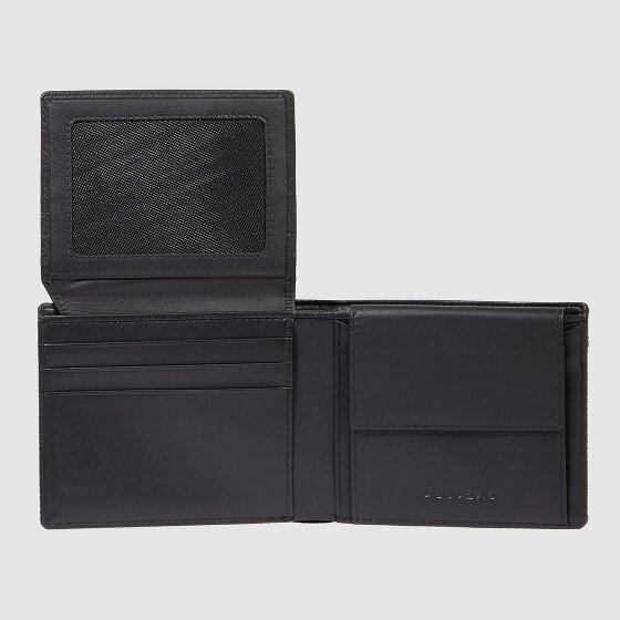 Piquadro Orion Porte-monnaie Protection RFID Cuir 11 cm