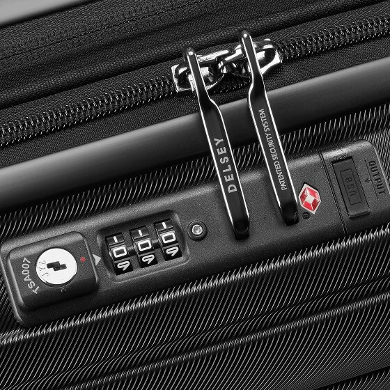 Delsey Paris Shadow 5.0 4 roues Valise cabine 55 cm '"avec soufflet d''extension"'