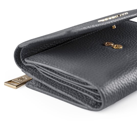 Lazarotti Bologna Leather XL Porte-monnaie avec compartiment zip-around Cuir 14 cm