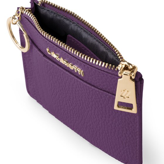 Lazarotti Bologna Leather Porte-clés en cuir 11,5 cm avec poche Air Tag