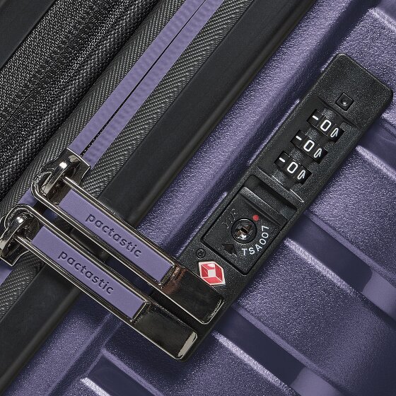 Pactastic Collection 04 THE CABIN + 4 roues Valise cabine S 55 cm avec soufflet d'extension