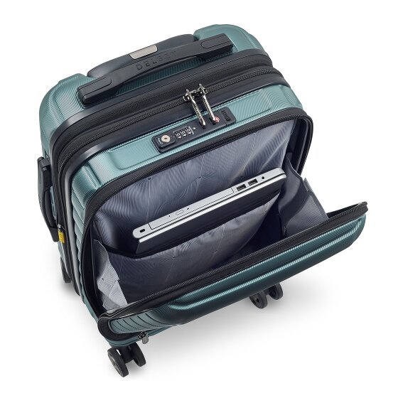 Delsey Paris Shadow 5.0 trolley cabine 4 roulettes 55 cm compartiment ordinateur portable avec soufflet d'extension