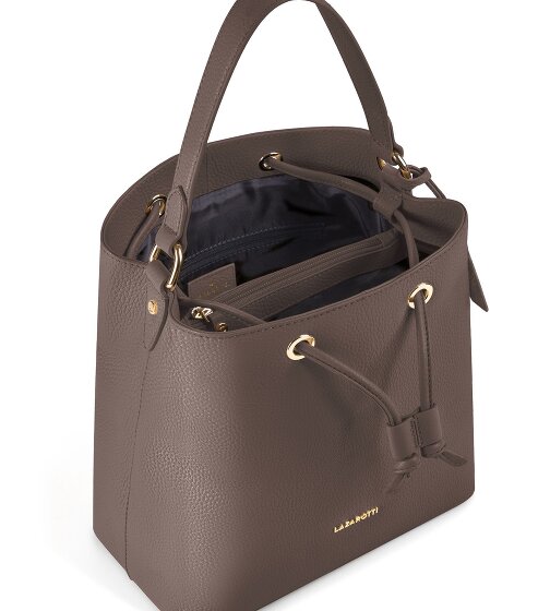 Lazarotti Bologna Leather Crossbody Sac à main en cuir 25 cm
