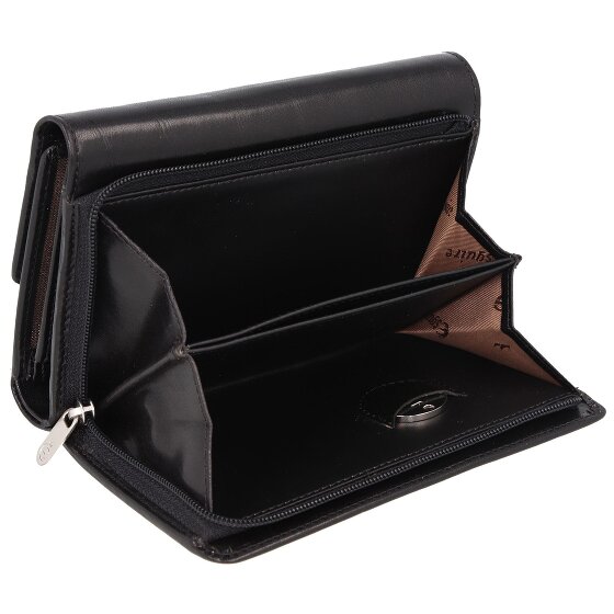 Esquire Toscana Porte-monnaie Protection RFID Cuir 14 cm