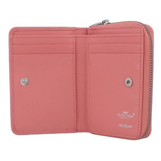 Golden Head Madrid Porte-monnaie Protection RFID Cuir véritable 11.5 cm