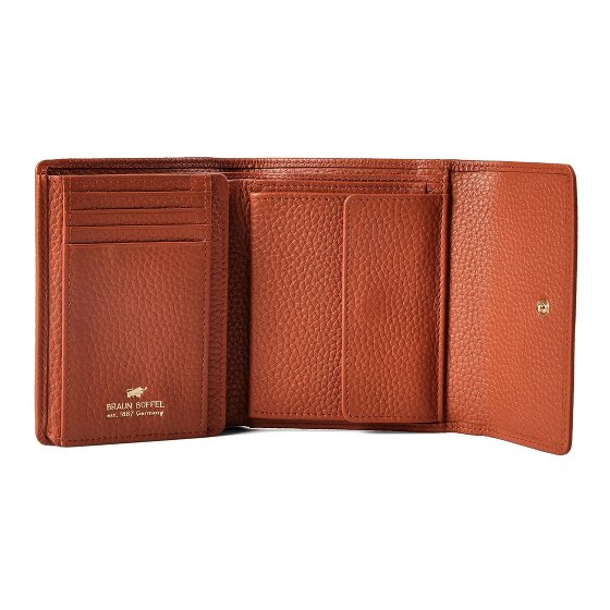 Braun Büffel Asti Porte-monnaie Protection RFID Cuir véritable 12 cm