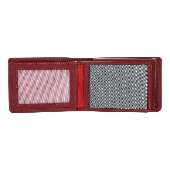 Golden Head Polo Porte-monnaie Protection RFID Cuir véritable 10 cm