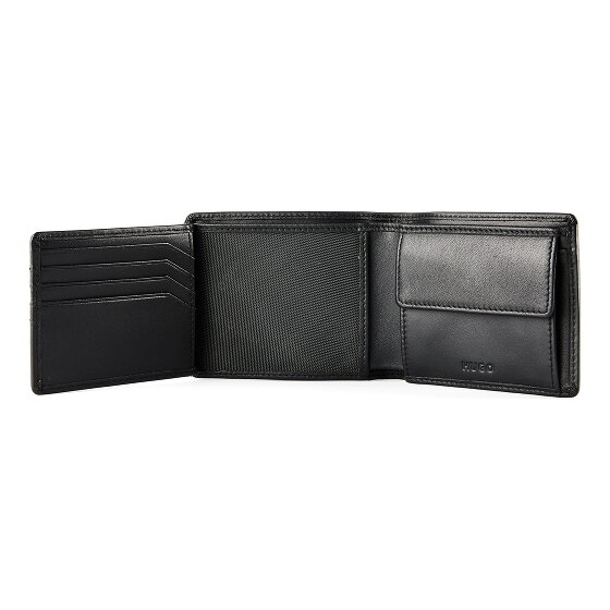 Hugo Subway Trifold Porte-monnaie en cuir 11 cm