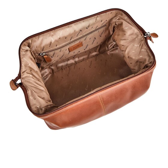 Esquire Dallas Trousse de toilette Cuir véritable 29 cm
