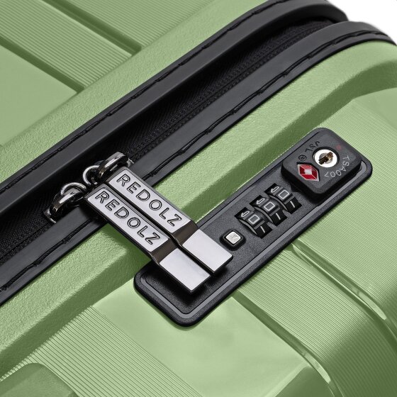 Redolz Essentials 10 3-SET 4 roulettes Set de valises 3 pièces