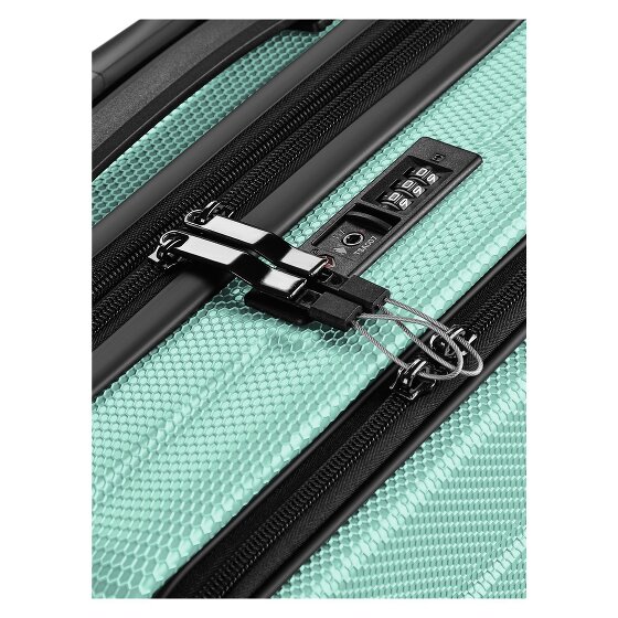 Franky Munich 4.0 4 roues Valise cabine 55 cm Compartiment ordinateur avec soufflet d'extension
