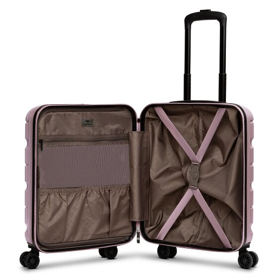 Franky Munich 4.0 4 roulettes Trolley de cabine S 53 cm avec soufflet d'extension