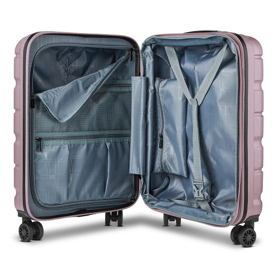 Franky Munich 4.0 4 roues Valise cabine S 53 cm avec soufflet d'extension