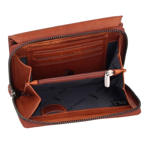 Jack Kinsky Montreal Porte-monnaie Protection RFID Cuir 13.5 cm