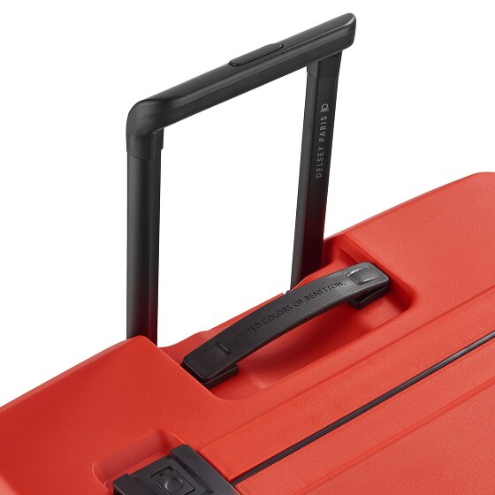 Delsey Paris x United Colors of Benetton Color Block Hardside 4-roll Trolley 76 cm