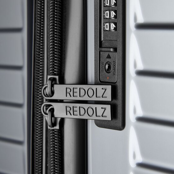 Redolz Essentials 18 4 roulettes Trolley de cabine 55 cm avec soufflet d'extension