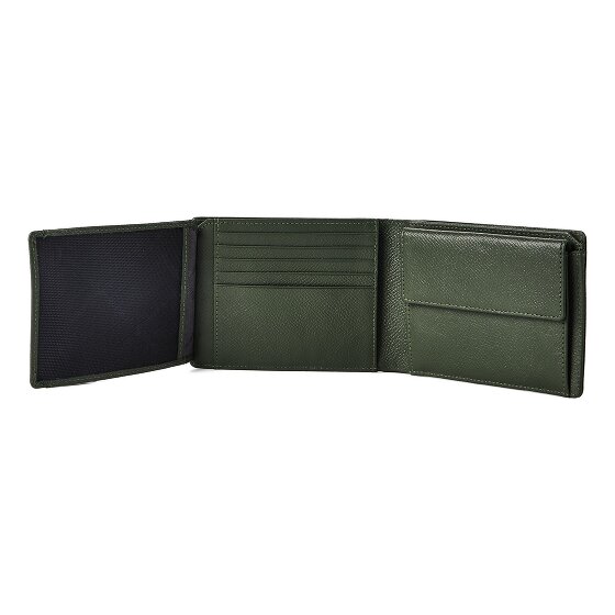 Braun Büffel Robin Porte-monnaie Protection RFID Cuir véritable 12.5 cm