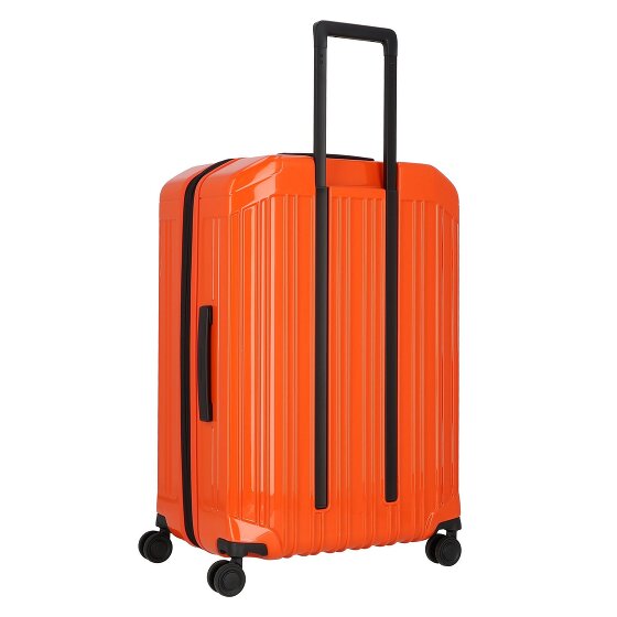 Piquadro PQ-Light 4 roulettes Trolley M 69 cm avec soufflet d'extension