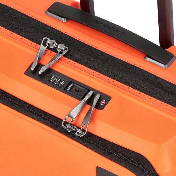Samsonite Intuo 4 roulettes Trolley de cabine 55 cm Compartiment pour ordinateur portable avec soufflet d'extension