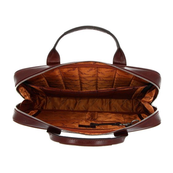 Golden Head Colorado Attaché-case Protection RFID Cuir véritable 38 cm Compartiment ordinateur