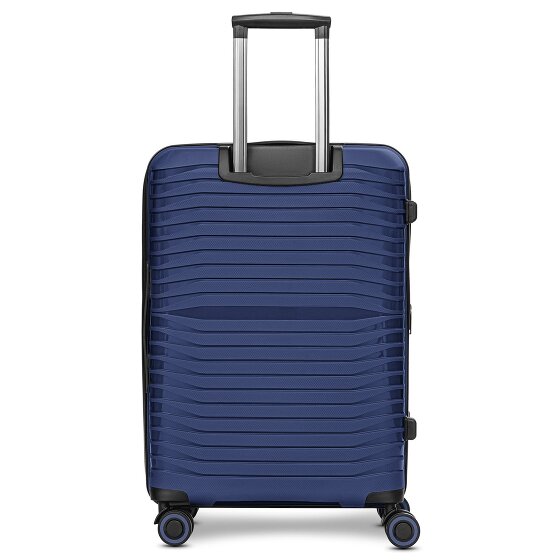 Stratic Shine 4 roulettes Set de valises 3 pièces avec soufflet d'extension