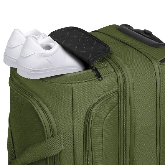 Redolz Sac de voyage Duffle Essentials à 2 roulettes 55 cm M avec soufflet d'extension