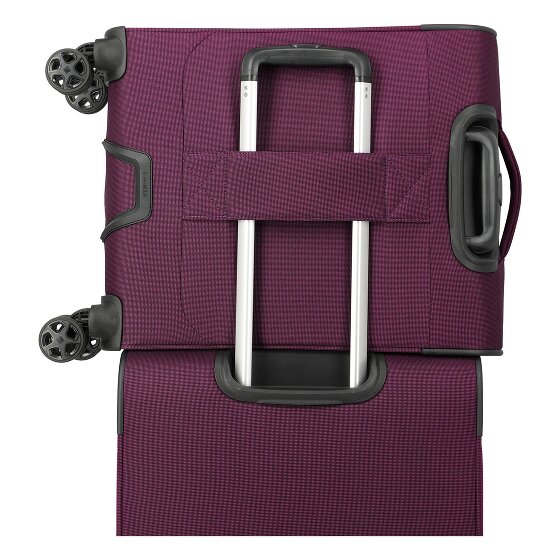 Travelite Cubis 4 roues Valise cabine S 55 cm avec soufflet d'extension