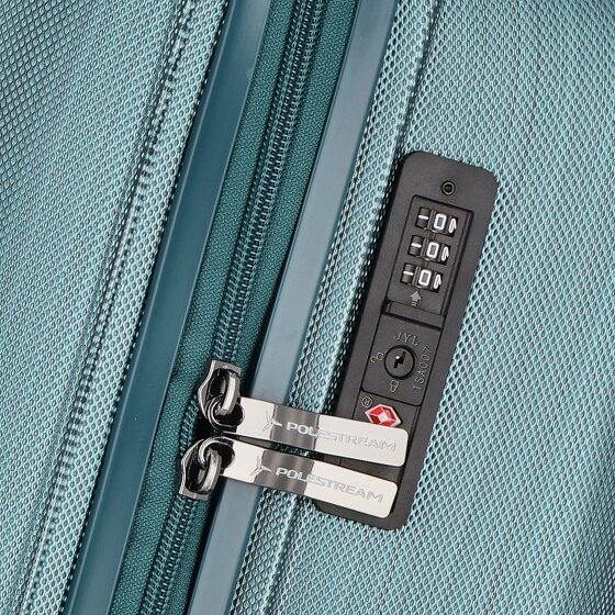 Polestream Moonrock 4 roulettes Trolley de cabine S 55 cm avec soufflet d'extension