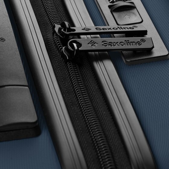 Saxoline Miami 4 roulettes Set de valises 3 pièces avec soufflet d'extension